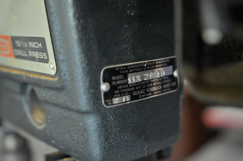 Craftsman 15 1/2 Inch Drill Press