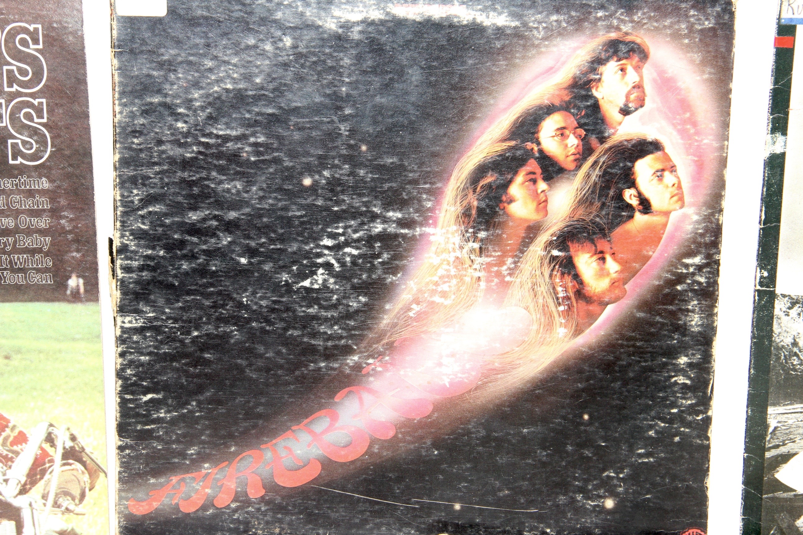 Vintage Psychedelic and Metal Records Including Jimi Hendrix