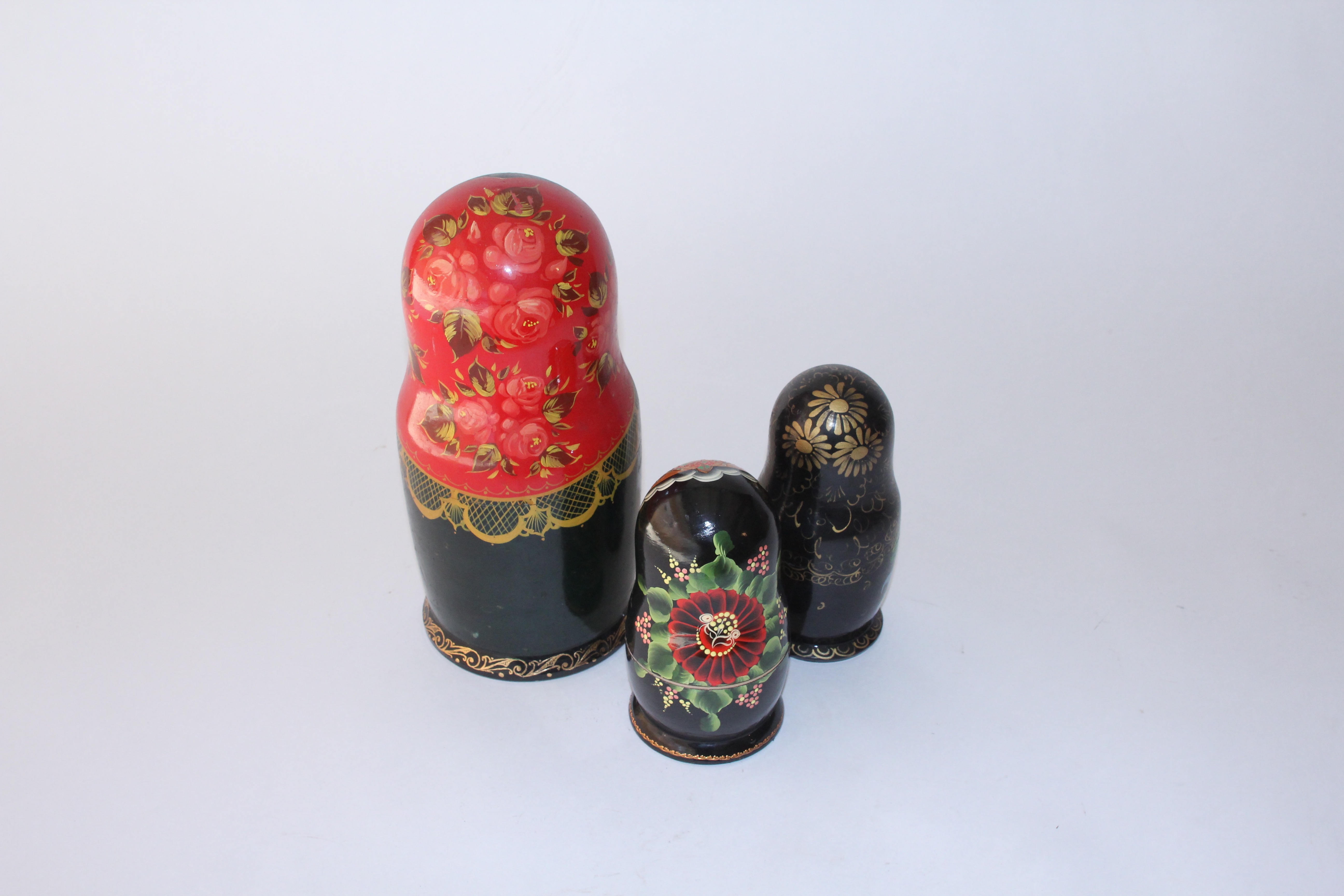 Set of Hand Painted Matryoshka Dolls