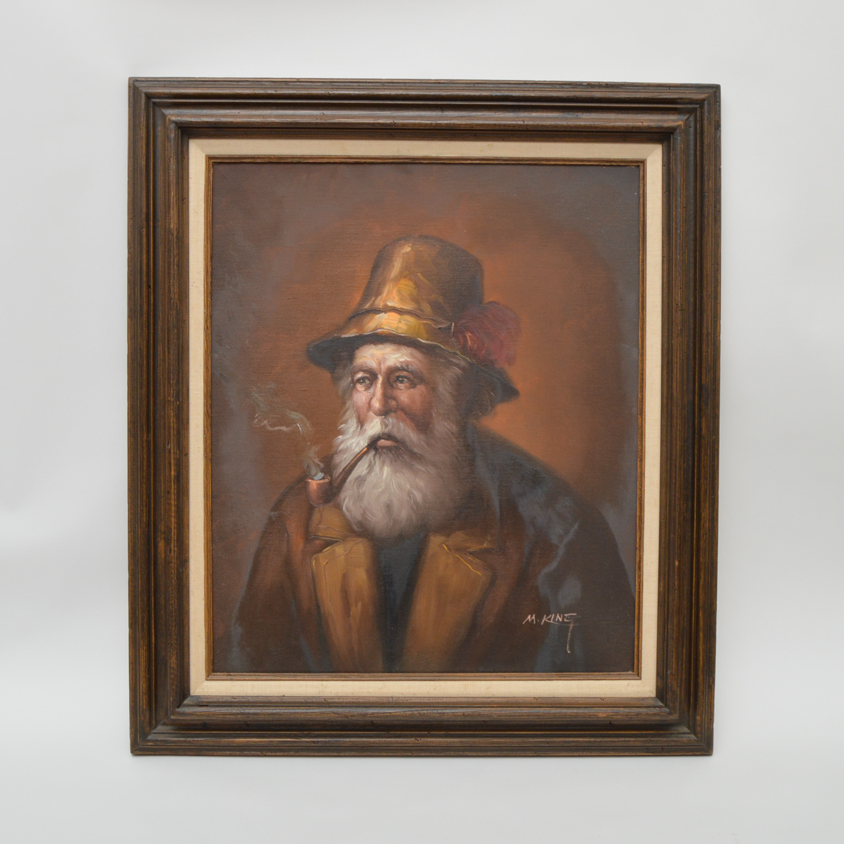 Original Portait Oil Painting by M. King