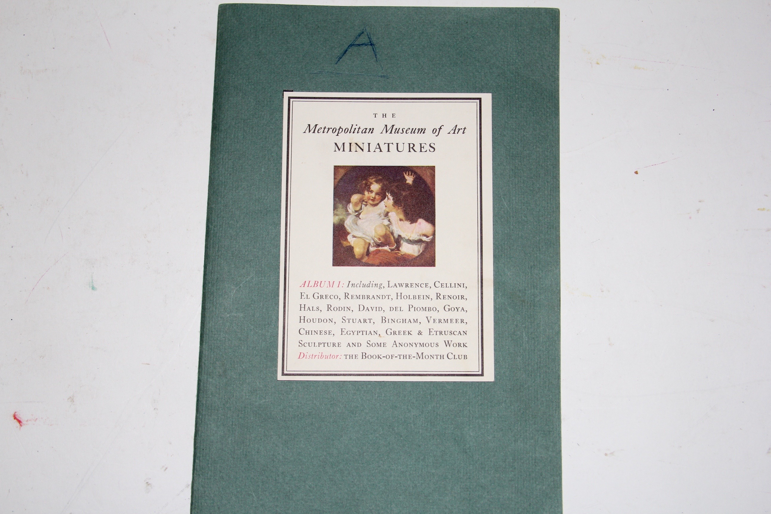 1949 Metropolitan Museum of Art Miniatures