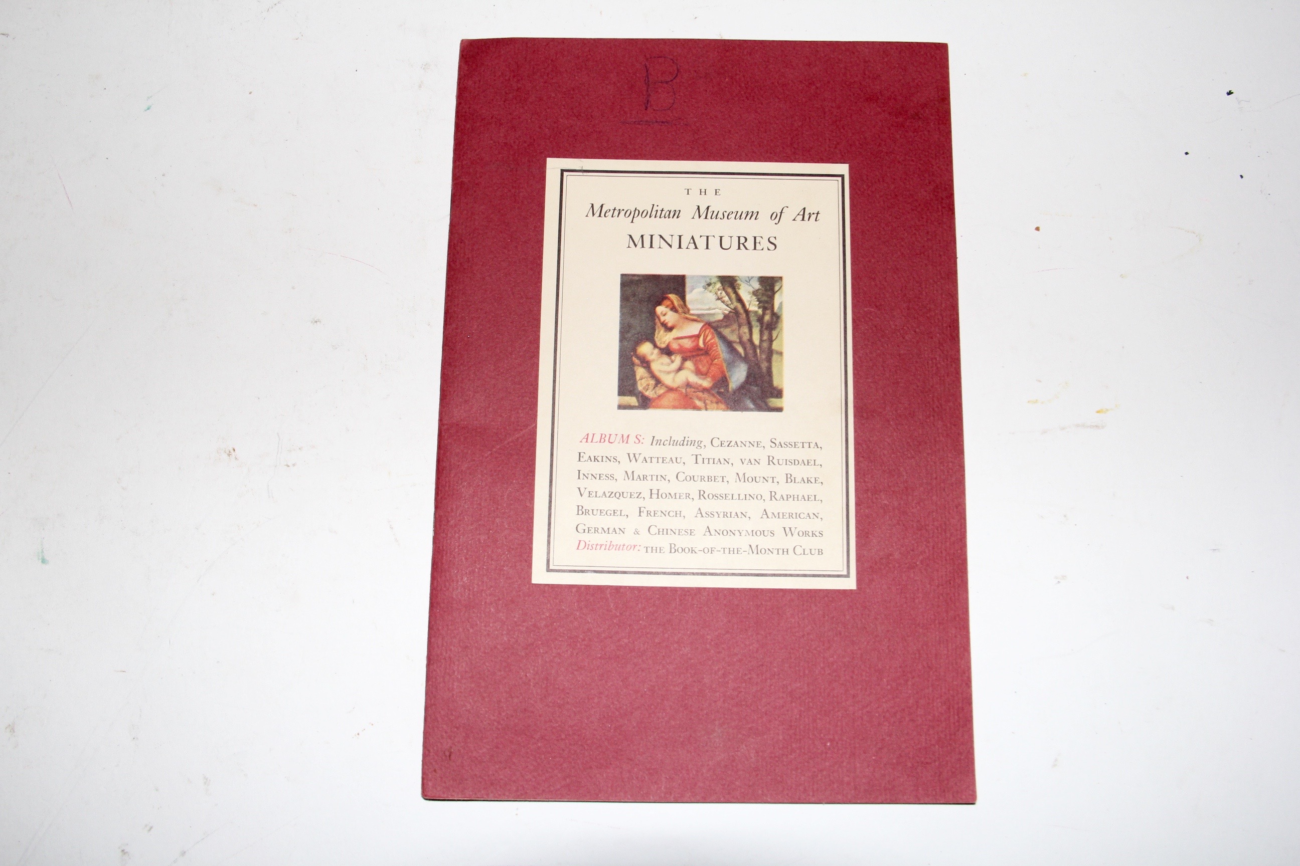 1949 Metropolitan Museum of Art Miniatures