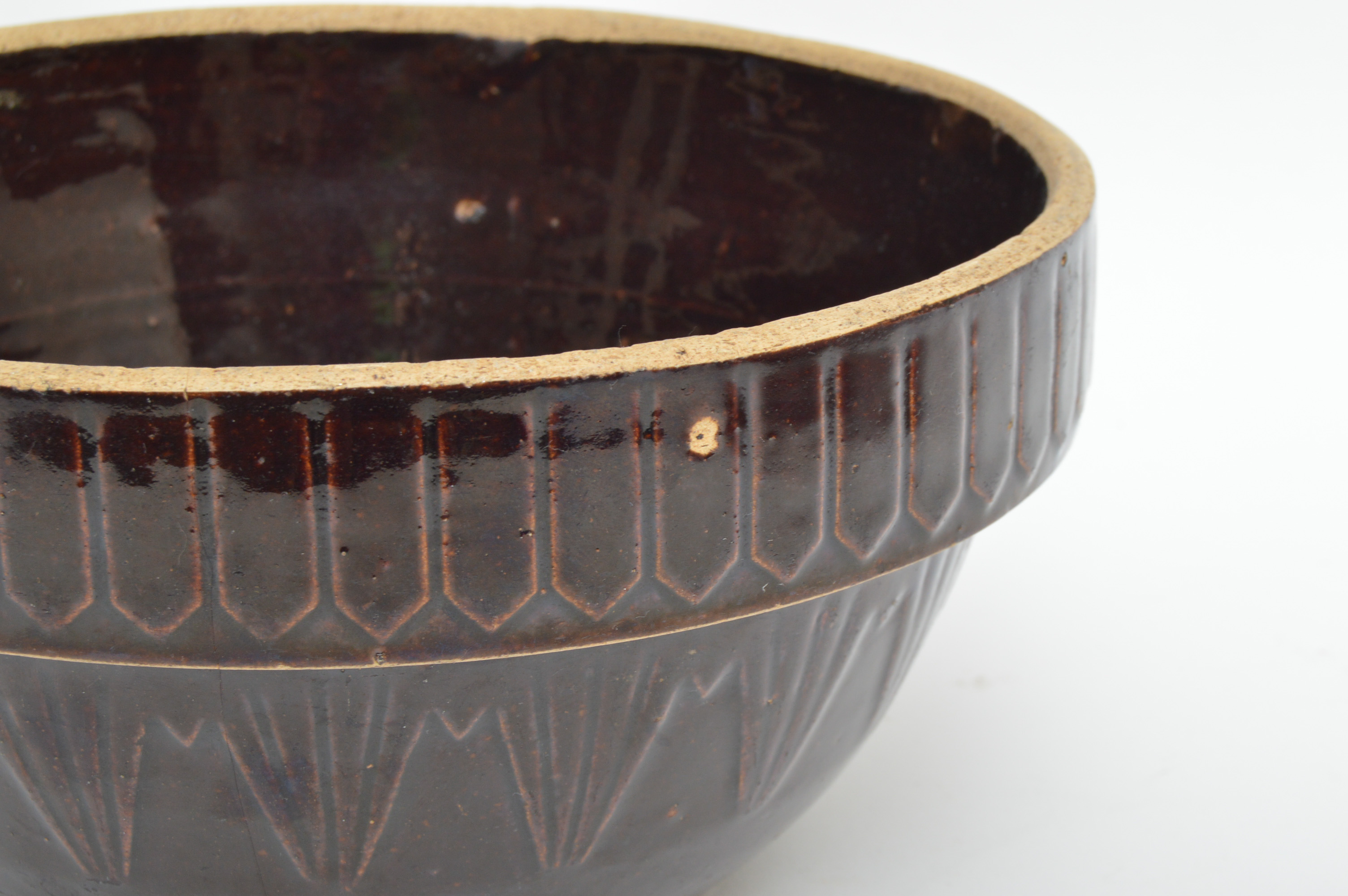 Large Vintage Stoneware Bowls