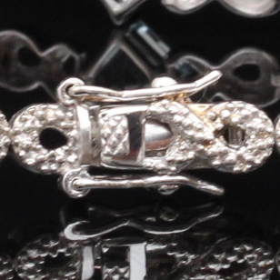 Sterling Silver Blue Topaz Bracelet