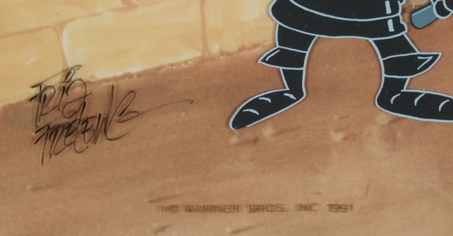 Warner Bros. "No Smoking" Limited Edition Sericel