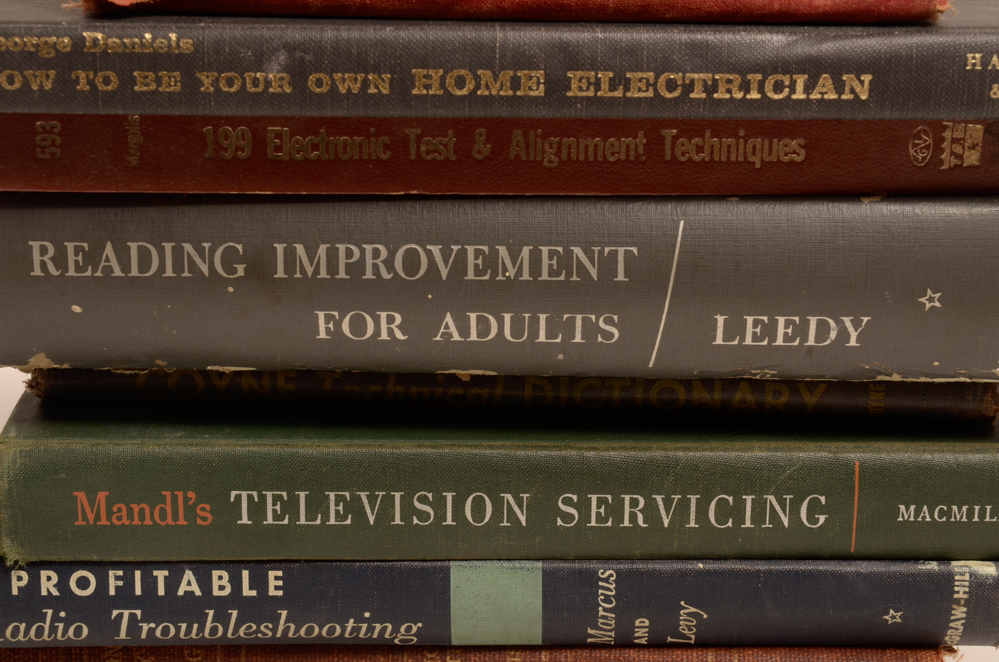 Vintage Technical Instruction Books