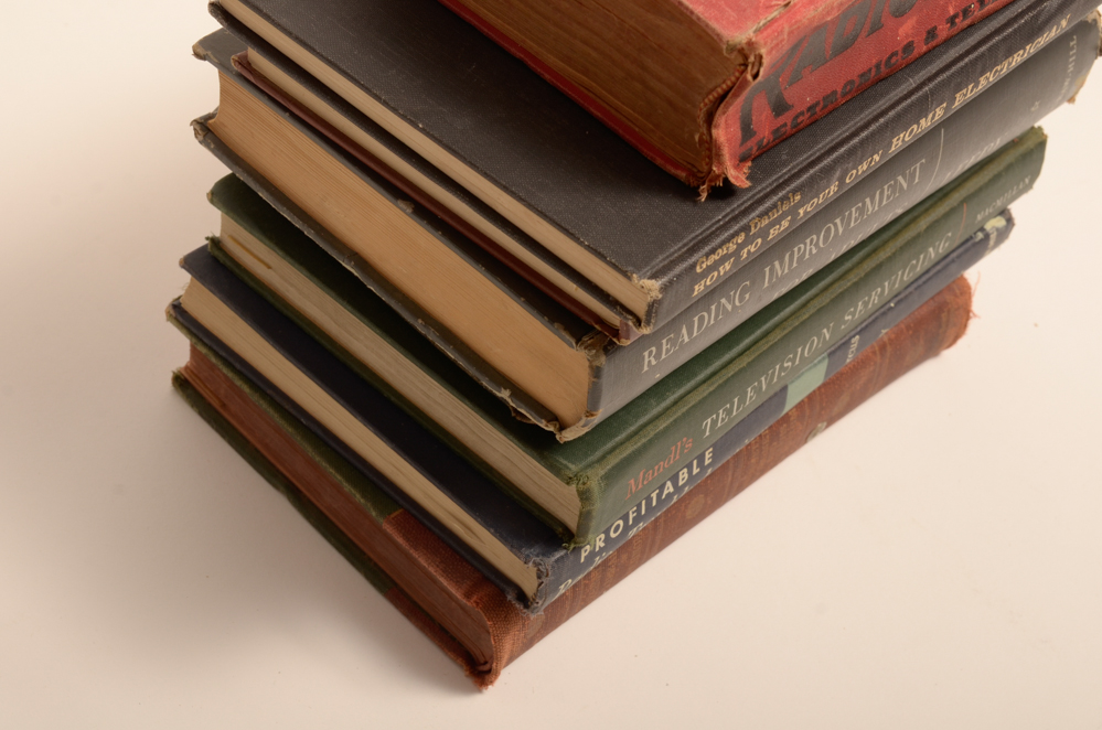 Vintage Technical Instruction Books
