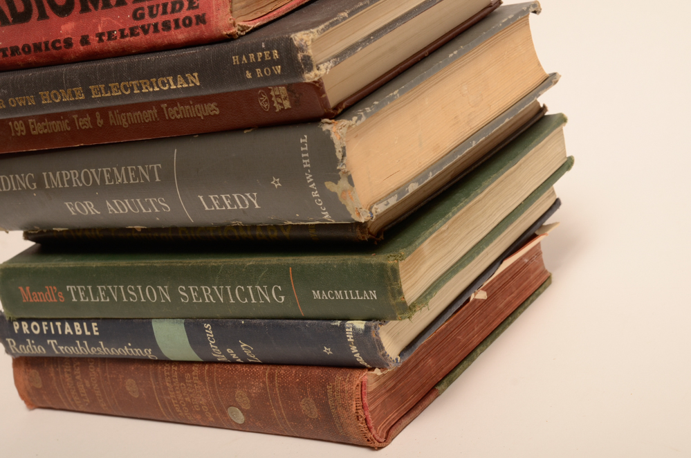 Vintage Technical Instruction Books