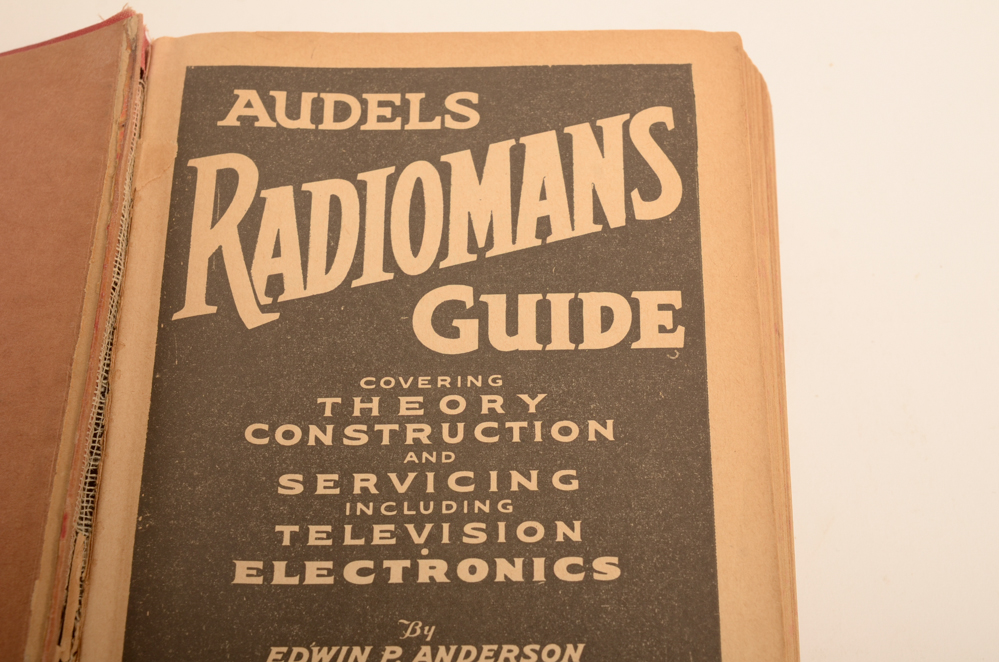 Vintage Technical Instruction Books
