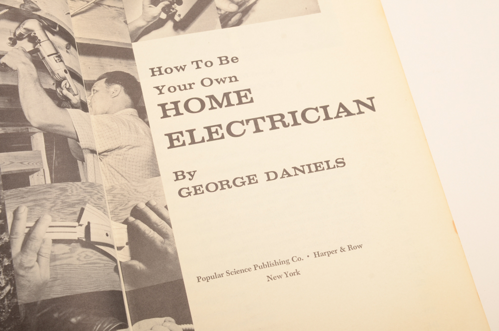 Vintage Technical Instruction Books