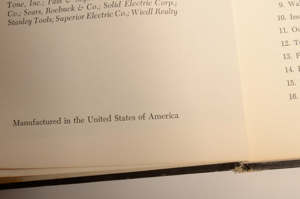 Vintage Technical Instruction Books