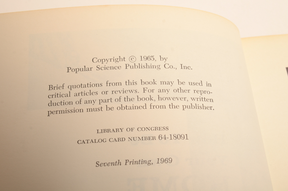 Vintage Technical Instruction Books