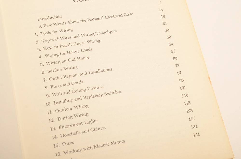 Vintage Technical Instruction Books