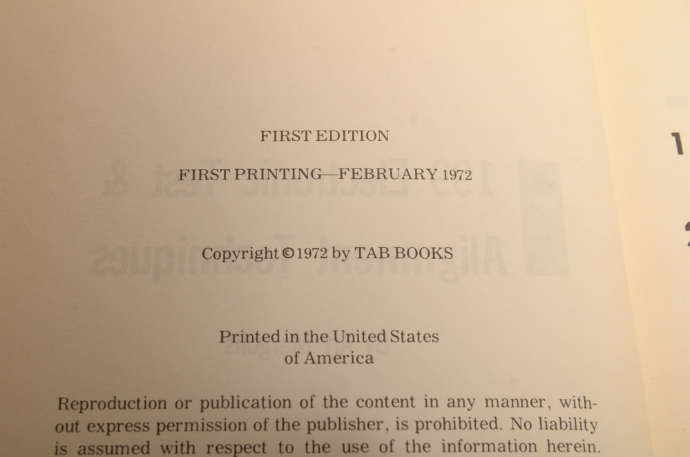 Vintage Technical Instruction Books