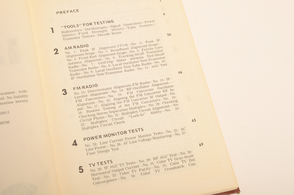 Vintage Technical Instruction Books
