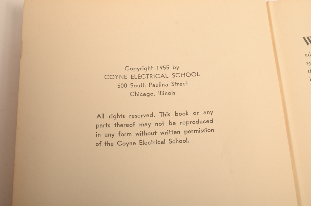 Vintage Technical Instruction Books