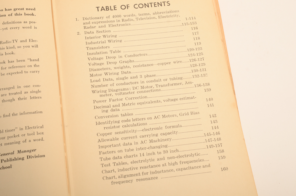 Vintage Technical Instruction Books