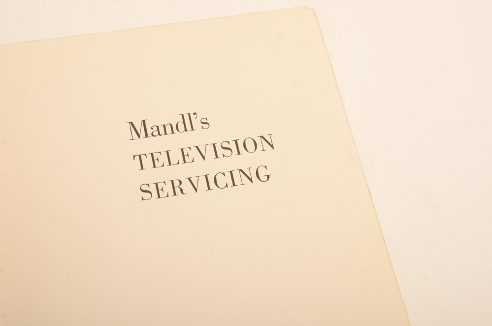 Vintage Technical Instruction Books