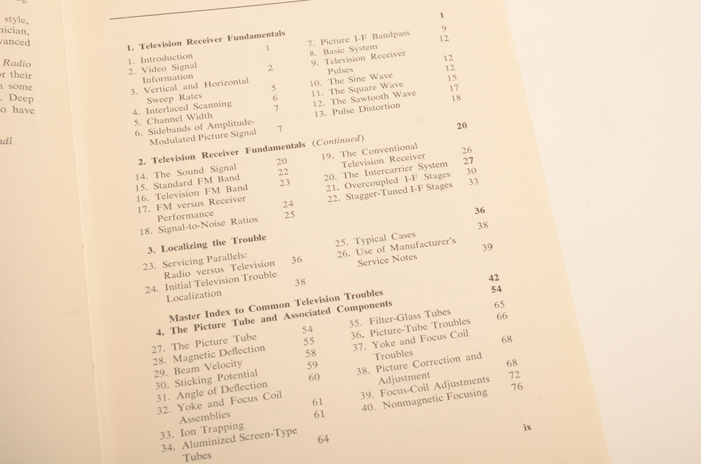 Vintage Technical Instruction Books