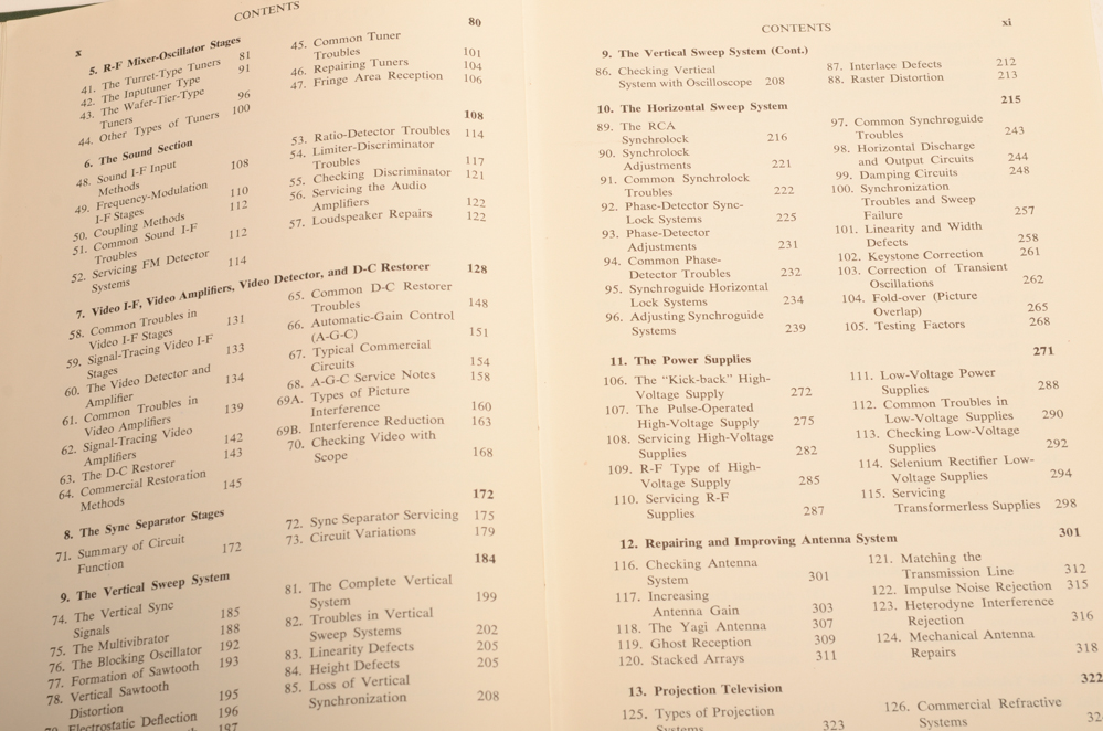 Vintage Technical Instruction Books