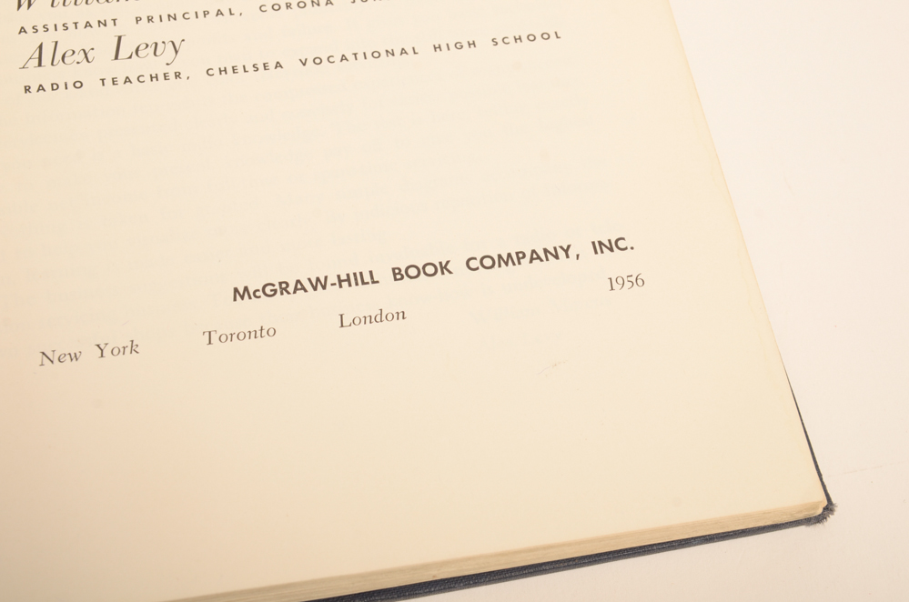 Vintage Technical Instruction Books