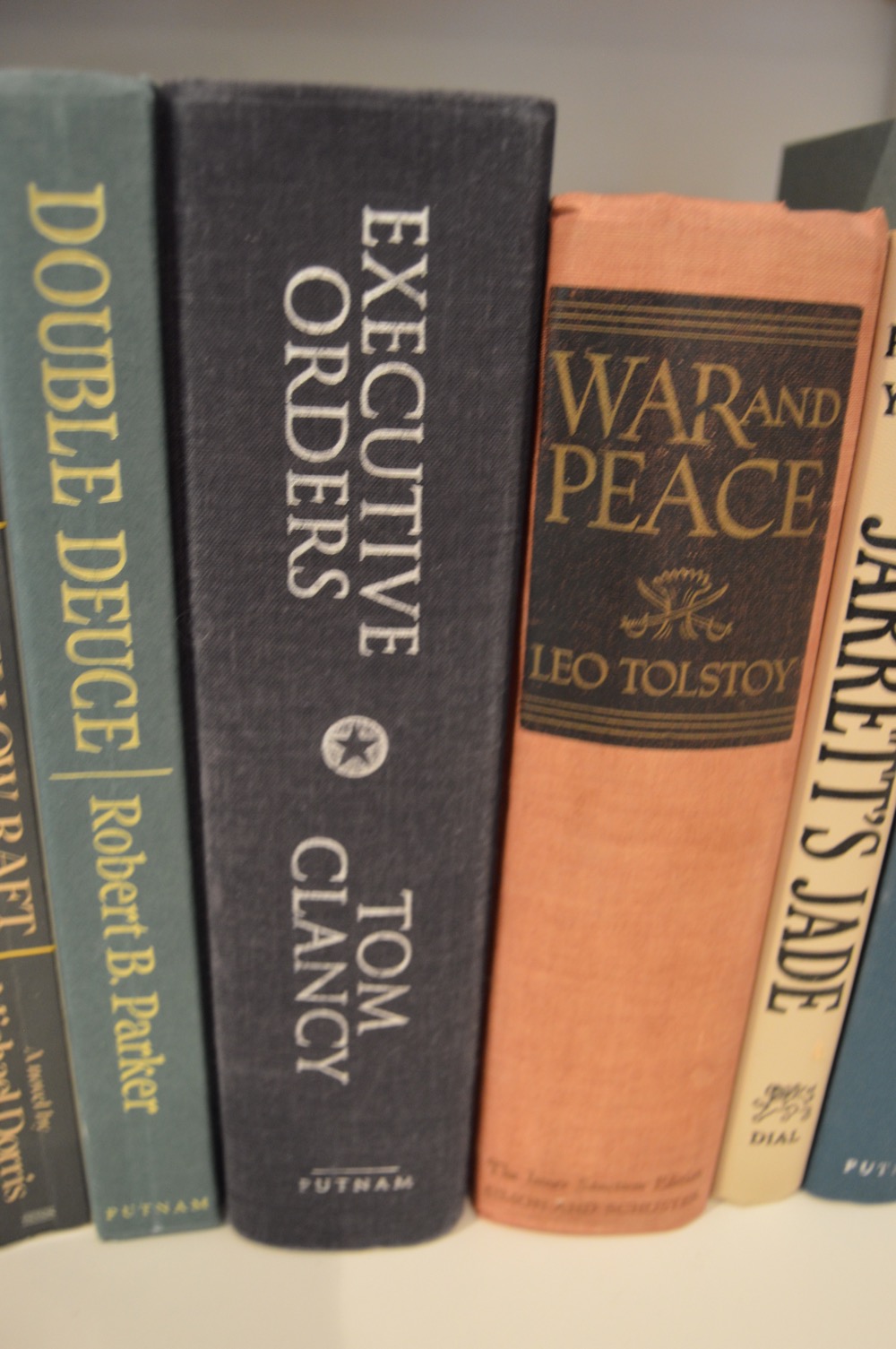 Fiction Books Ranging From Antique to Contemporary