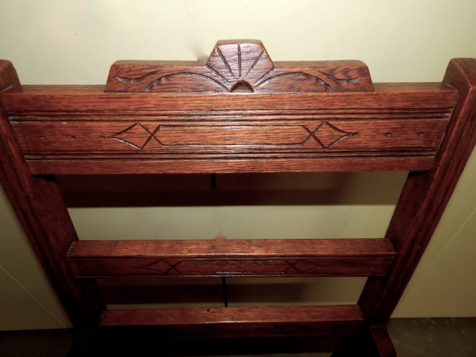 Six Eastlake Victorian Carved Cane Seat Chairs