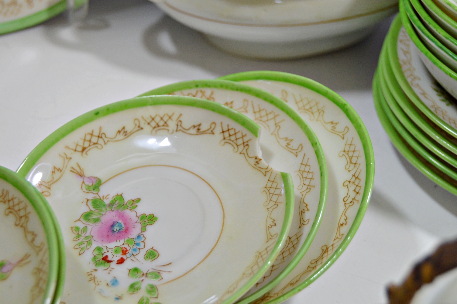 Vintage Child's Japanese China Tea Set