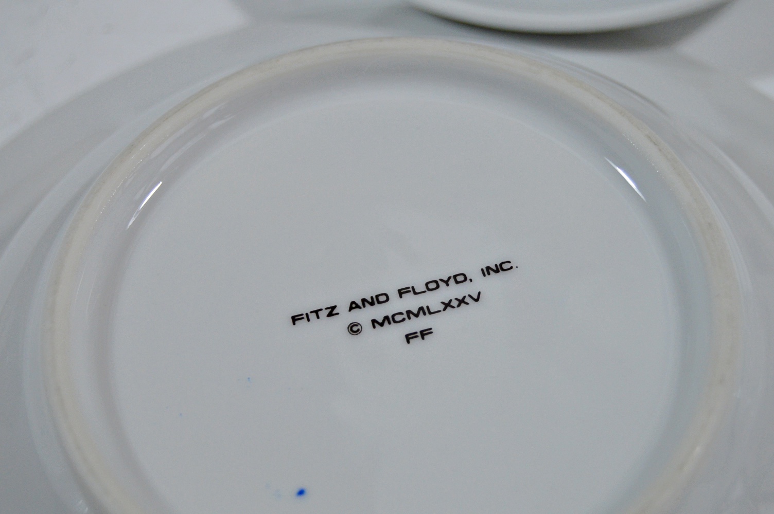 China in White and Beige with Eight Lenox Bowls