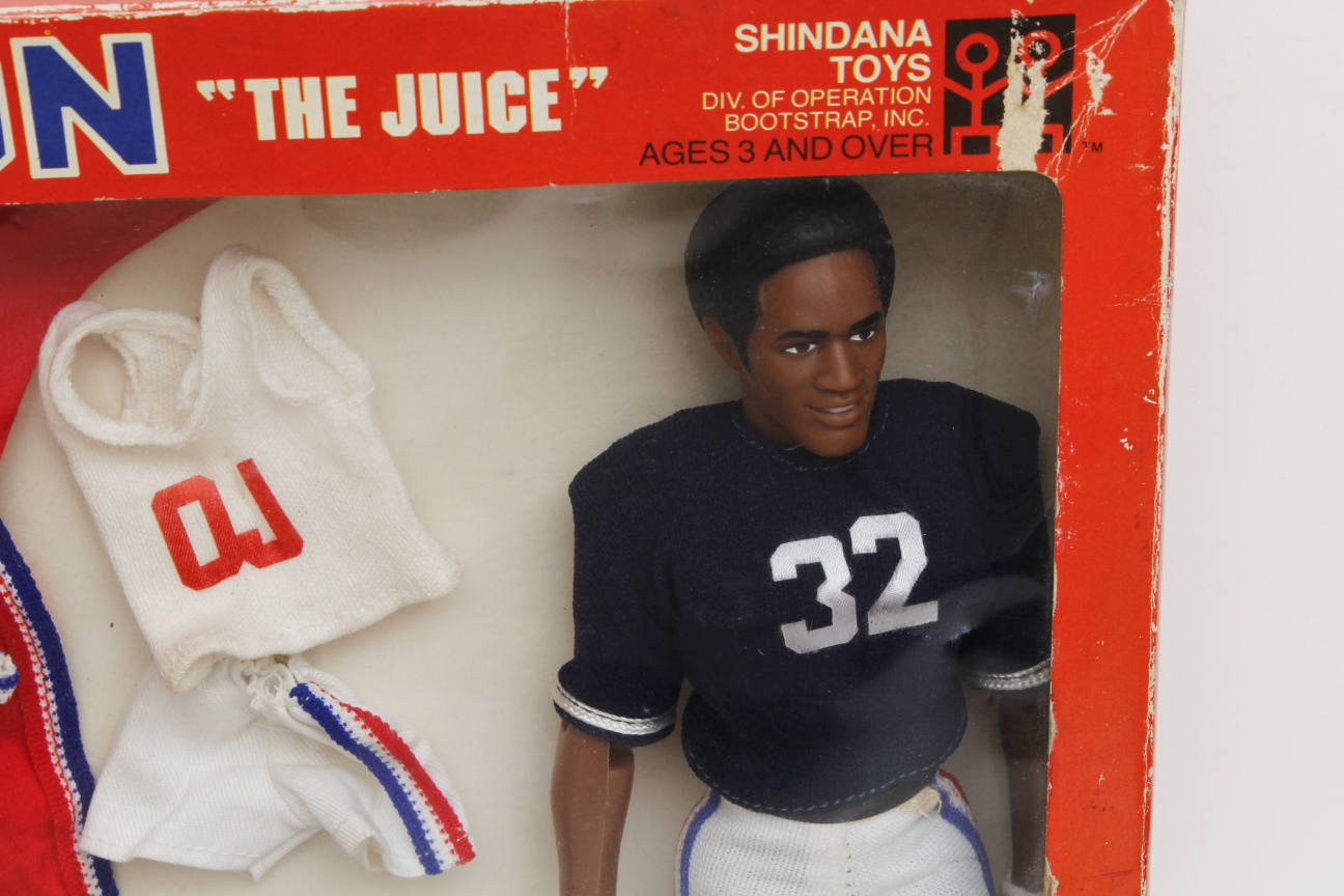 Vintage 1975 O.J. Simpson Action Figure