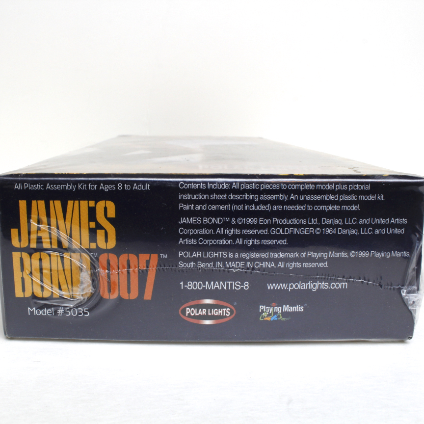 Pair of "James Bond 007" Plastic Model  Kits