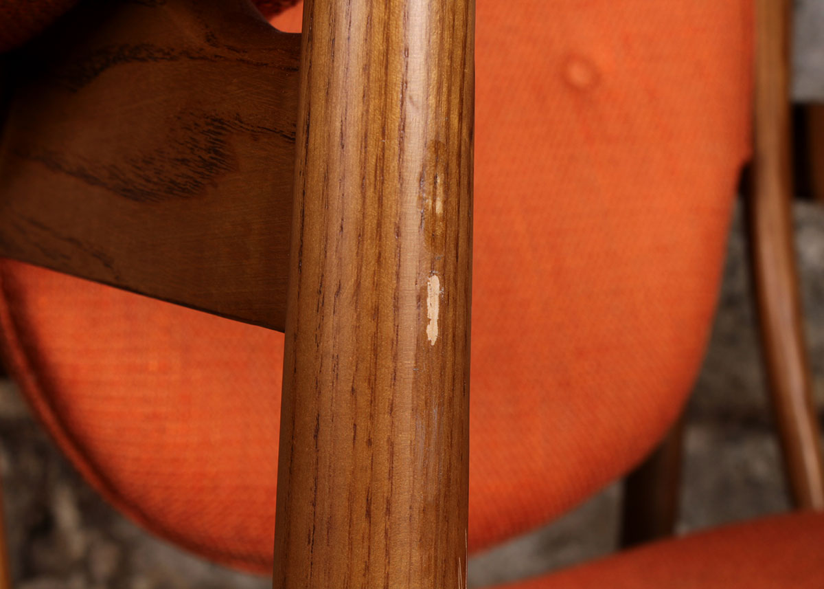 Mid Century Modern Helsinki Armchair with Ottoman