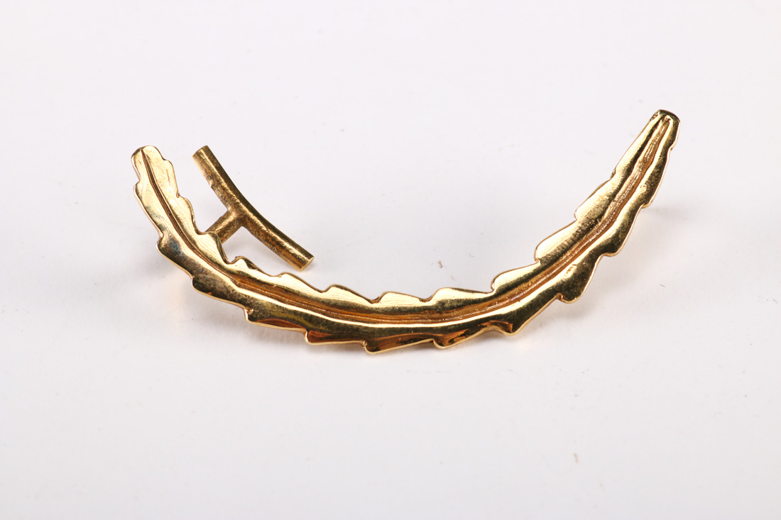 Feather Demi Parure and Floral Ear Cuff