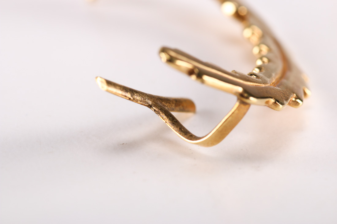 Feather Demi Parure and Floral Ear Cuff