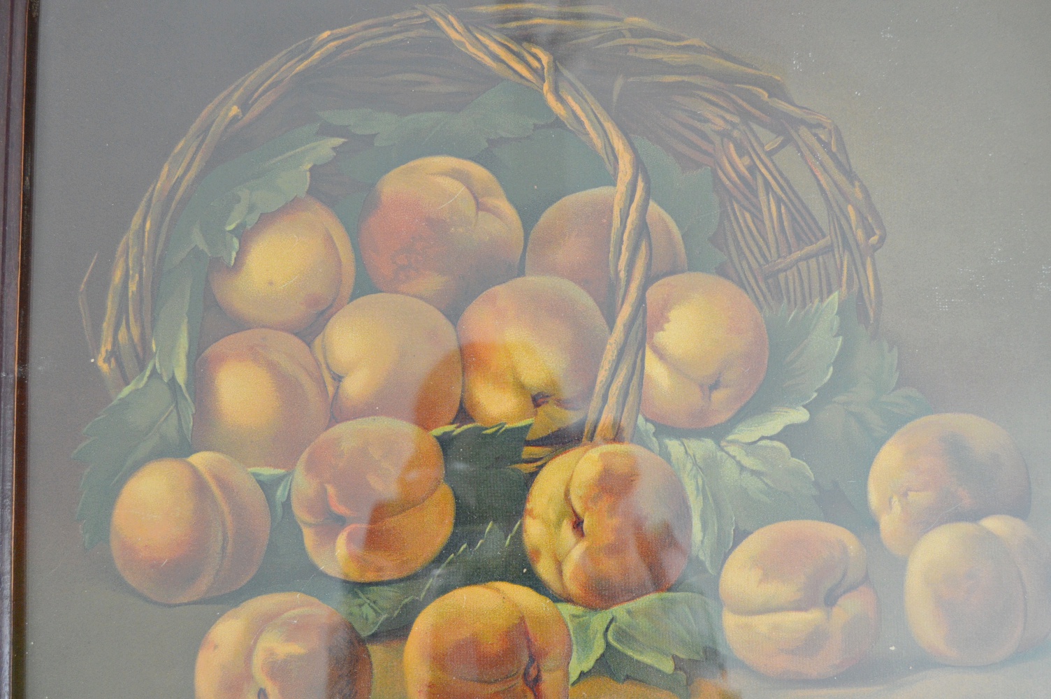 Original Signed Oil Pastel of Fruit