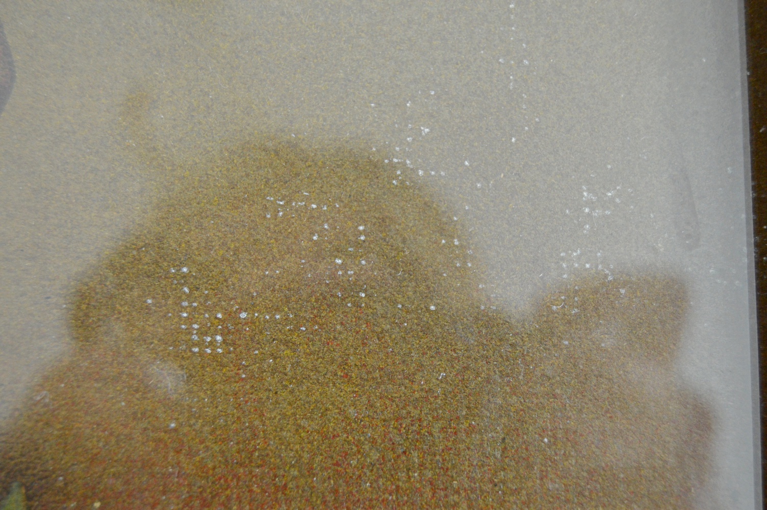 Original Signed Oil Pastel of Fruit