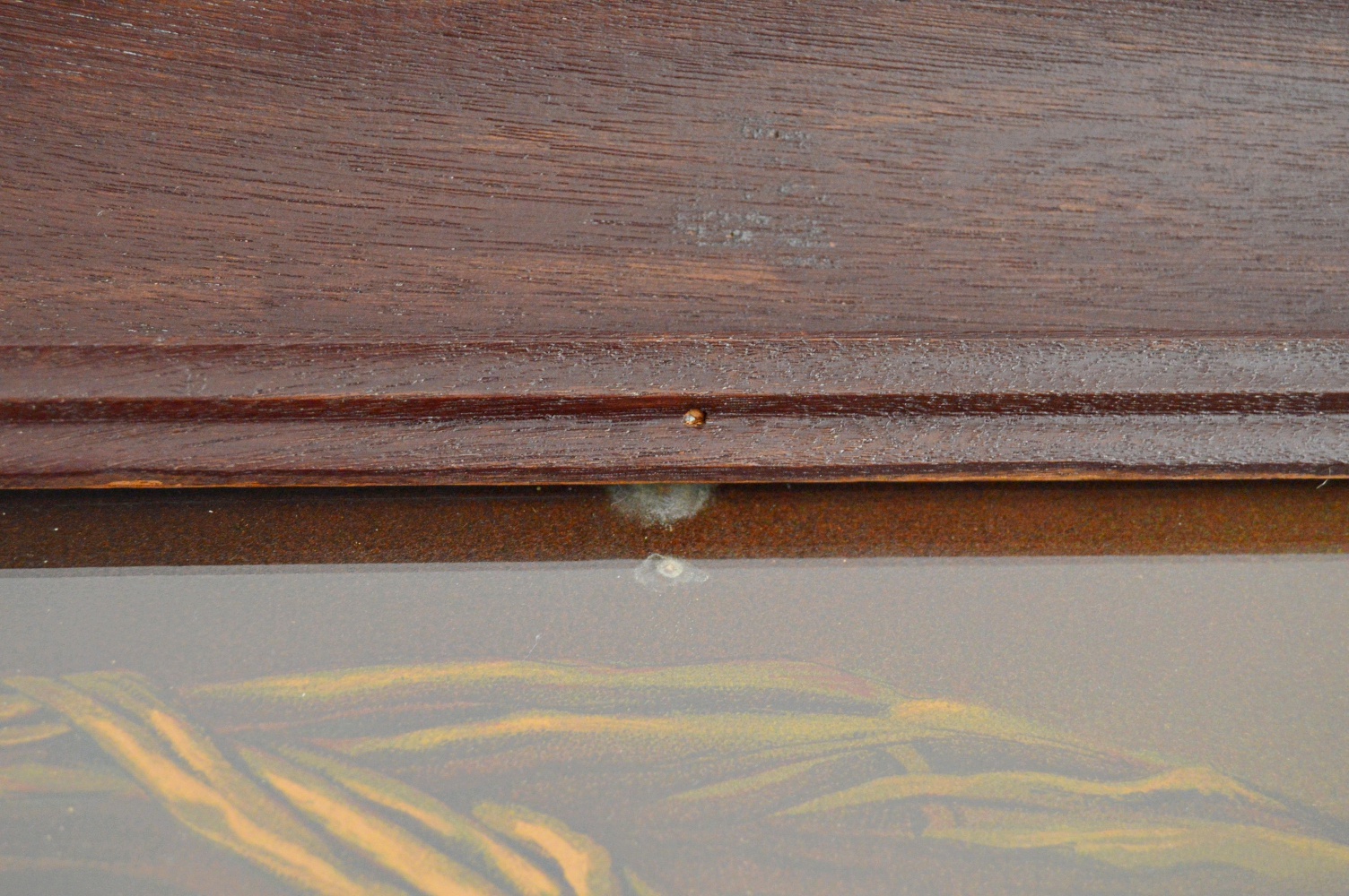 Original Signed Oil Pastel of Fruit