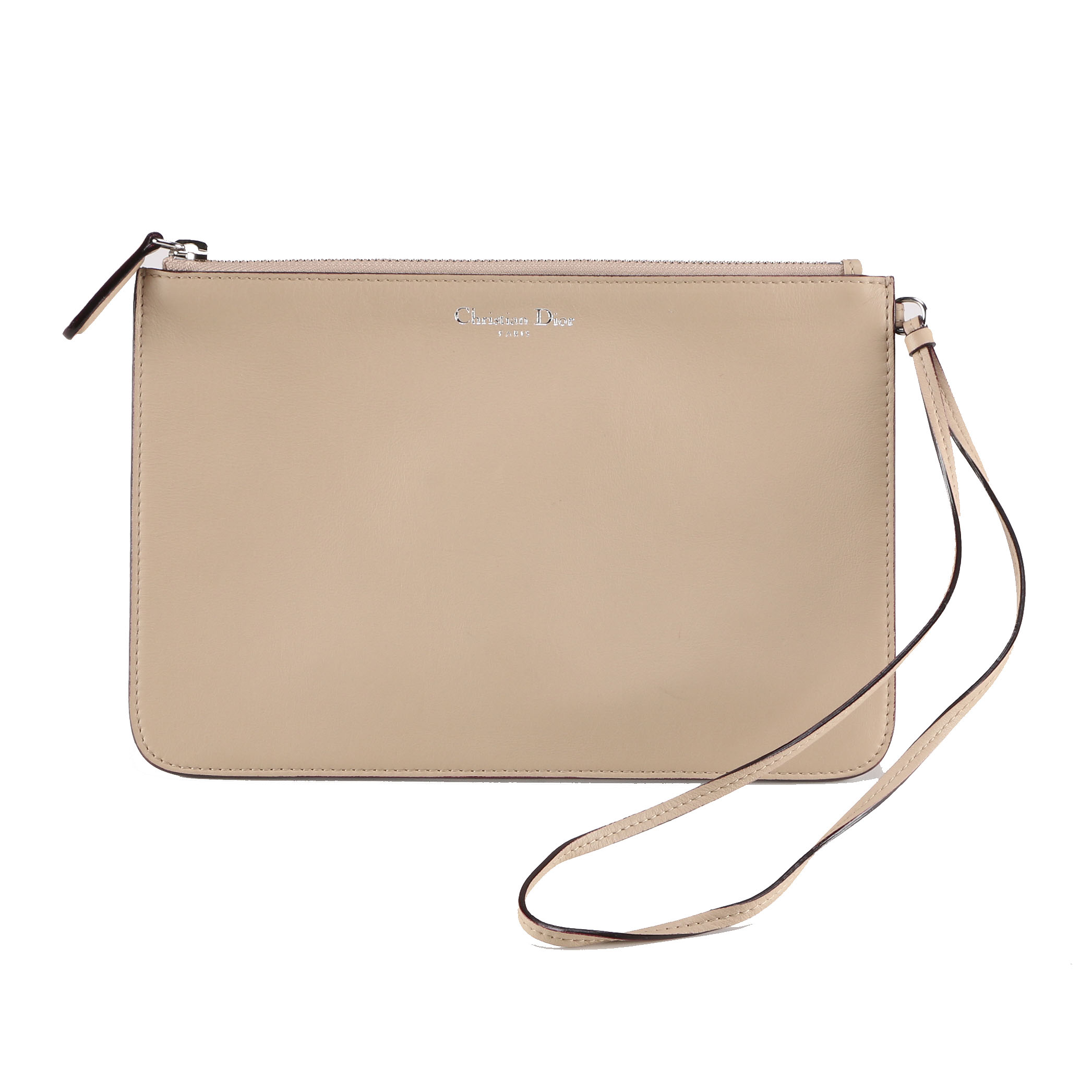 Christian Dior Leather Wristlet
