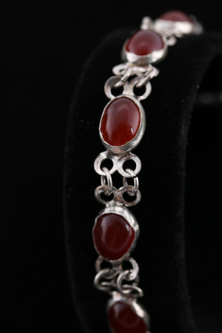 Assortment of Sterling Silver Synthetic Stone and Glass Jewelry