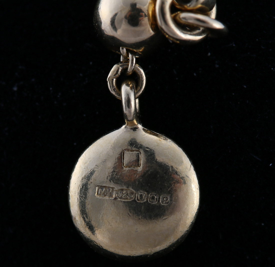 Diamond and Sterling Silver Bracelet