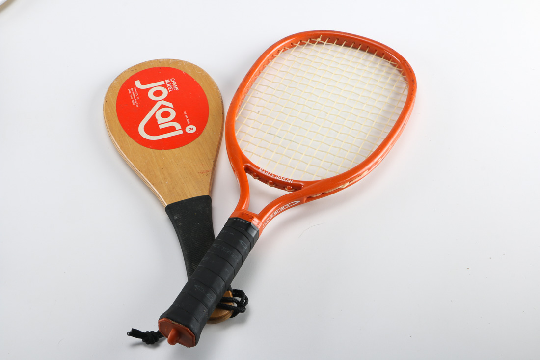 Vintage Rackets and Shuttlecocks