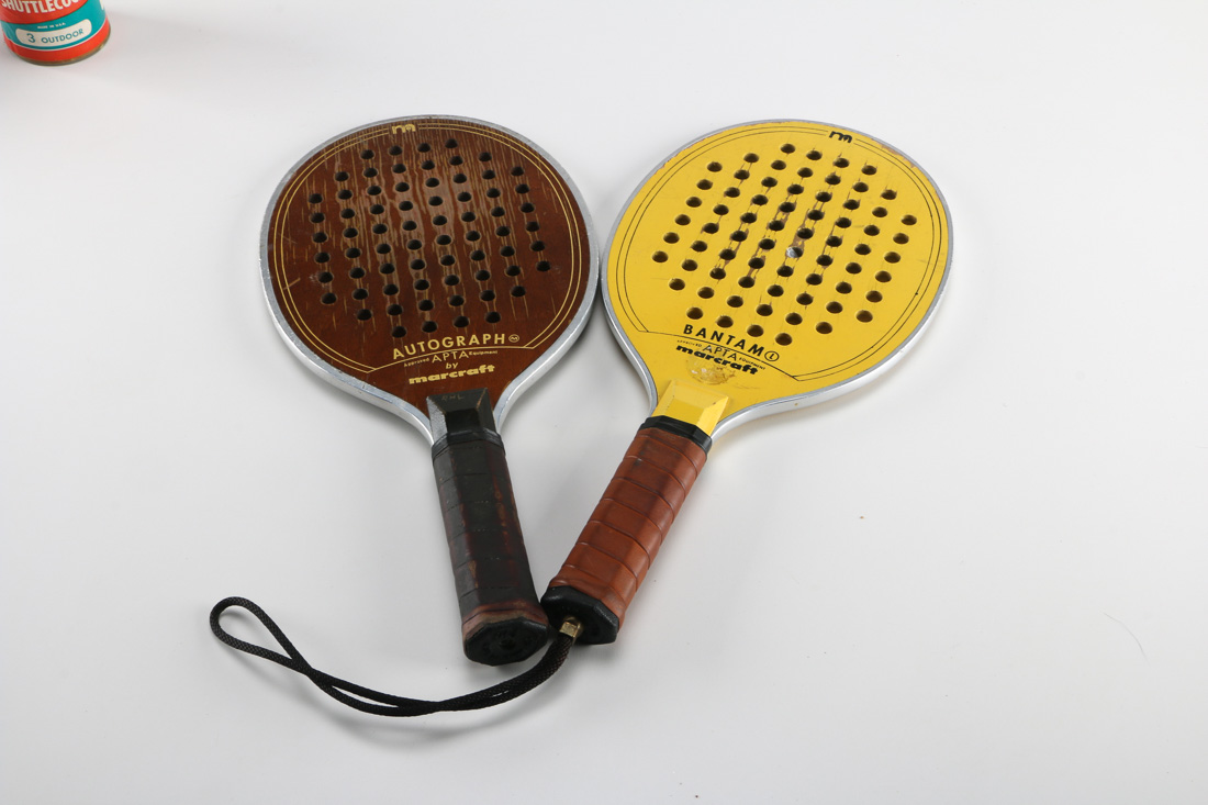 Vintage Rackets and Shuttlecocks