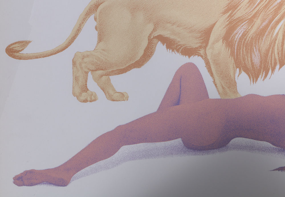 Mel Ramos Limited Edition Serigraph "Leo"