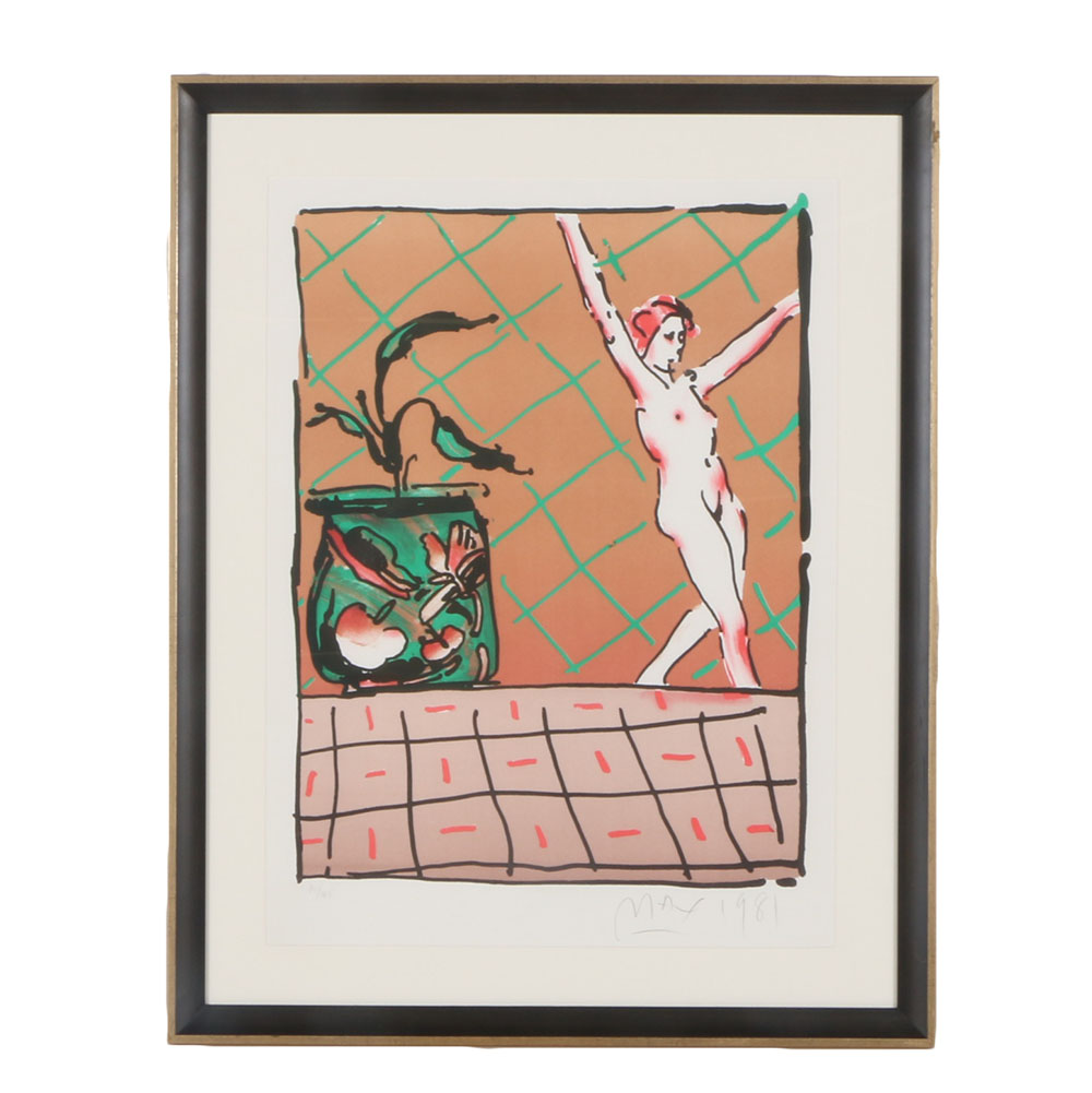 Peter Max Signed Limited Edition Lithograph "Ballet Story"