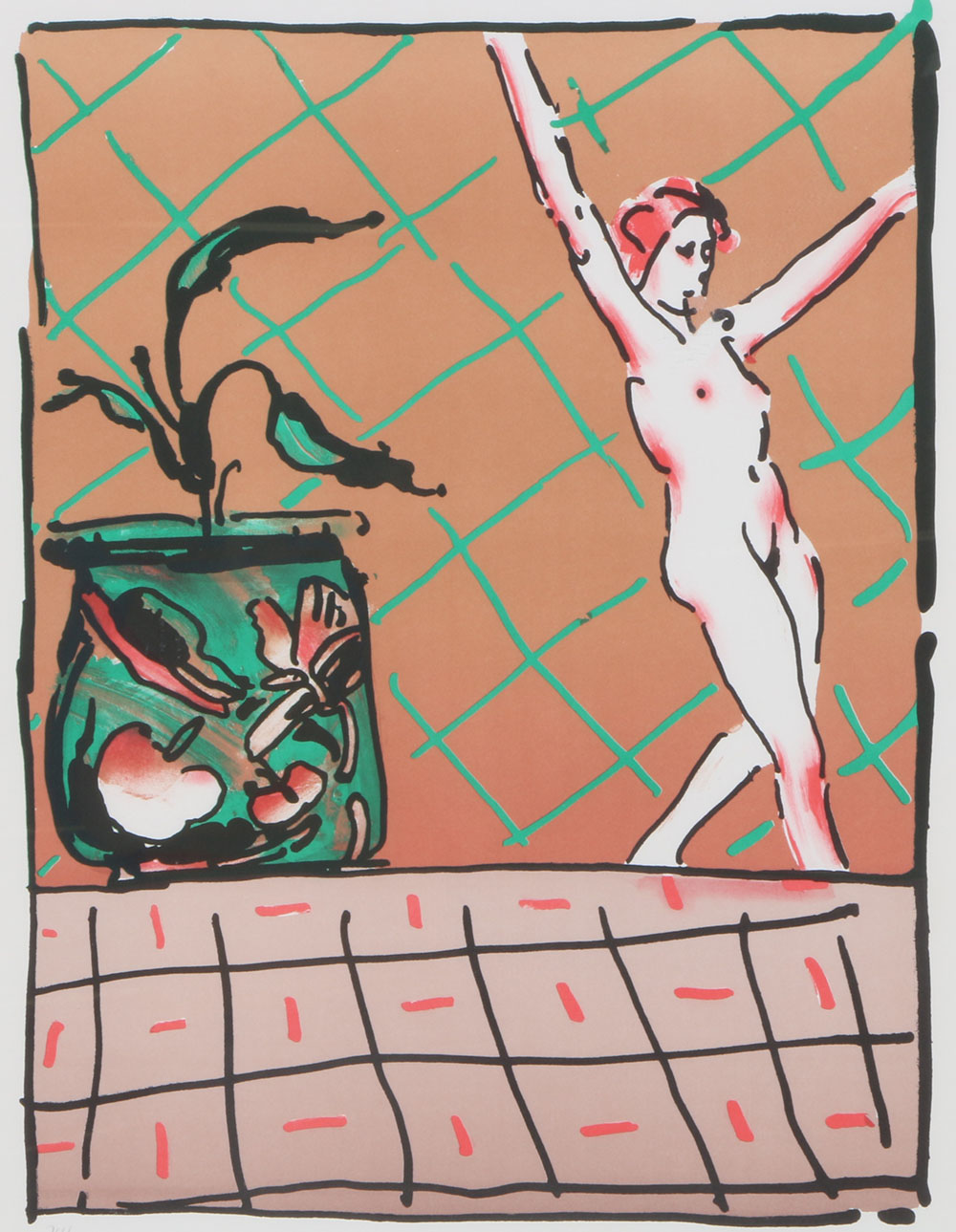 Peter Max Signed Limited Edition Lithograph "Ballet Story"