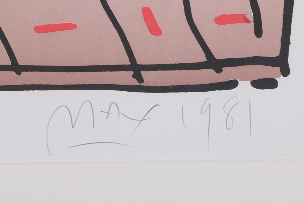 Peter Max Signed Limited Edition Lithograph "Ballet Story"