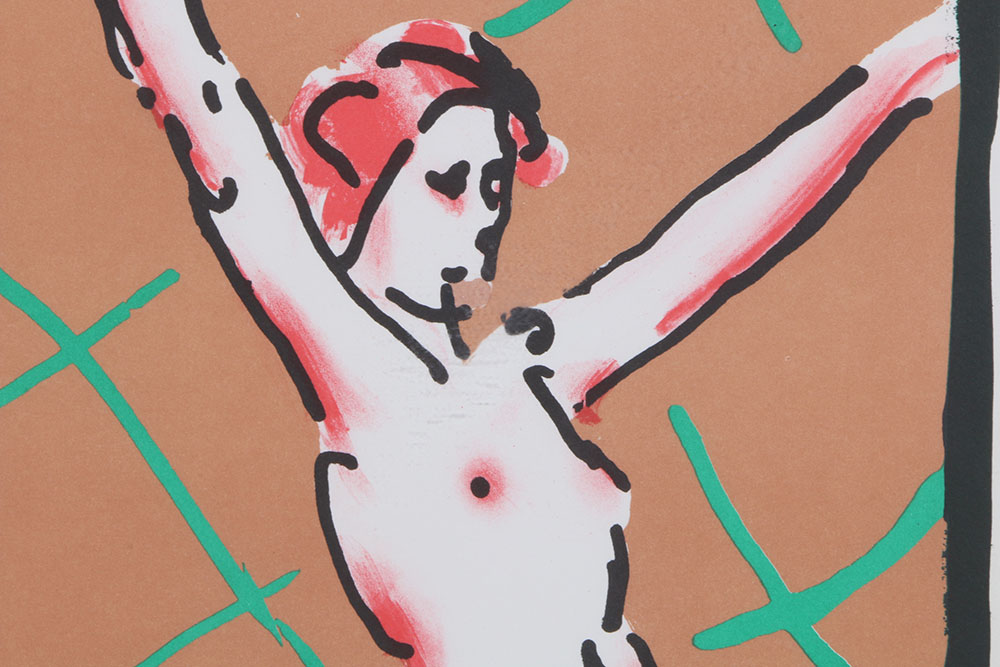 Peter Max Signed Limited Edition Lithograph "Ballet Story"