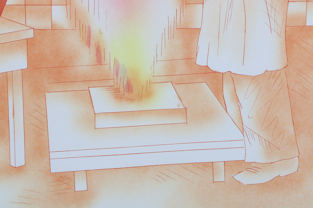 Susan Hall Signed Limited Edition Etching with Aquatint "The Artist and the Model II"