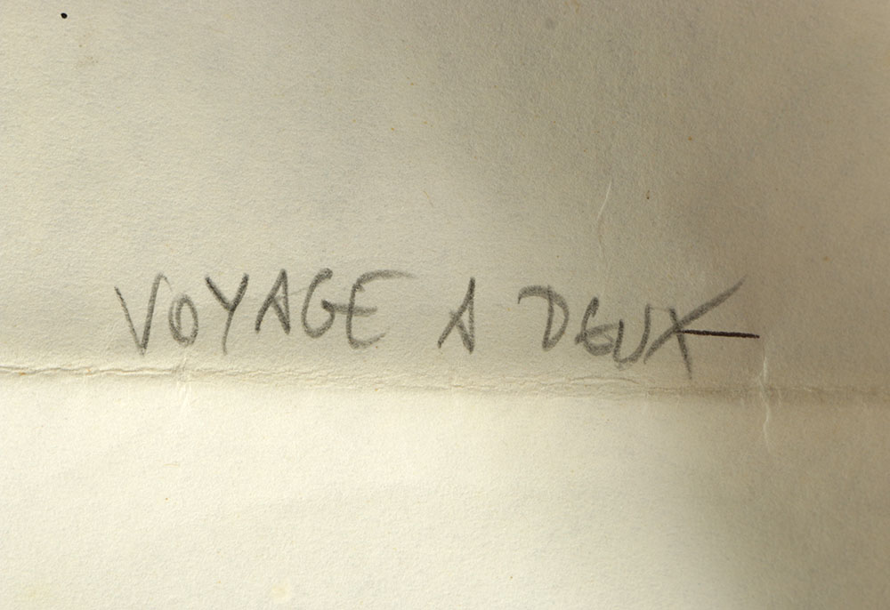 "Voyage à Deux" Unframed Movie Poster