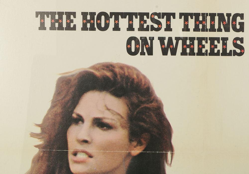 Framed 'Kansas City Bomber' Movie Poster